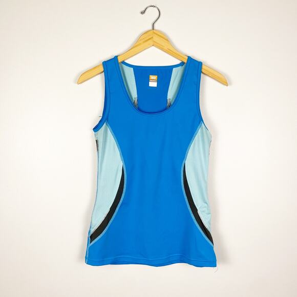 Lucy Activewear Mesh Color Block Running Tank Top XS - Picture 1 of 6
